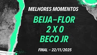 Melhores Momentos -  Final Superliga Futsab - Beija Flor 2 x 0 Beco JR